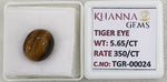 Load image into Gallery viewer, 5.65/CT Tiger Eye with Govt. Lab Certificate-TGR00024