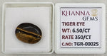 Load image into Gallery viewer, 6.5/CT Tiger Eye with Govt. Lab Certificate-TGR00025