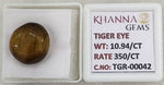 Load image into Gallery viewer, 10.94/CT Tiger Eye with Govt. Lab Certificate-TGR00042
