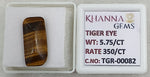 Load image into Gallery viewer, 5.75/CT Tiger Eye with Govt. Lab Certificate-TGR00082