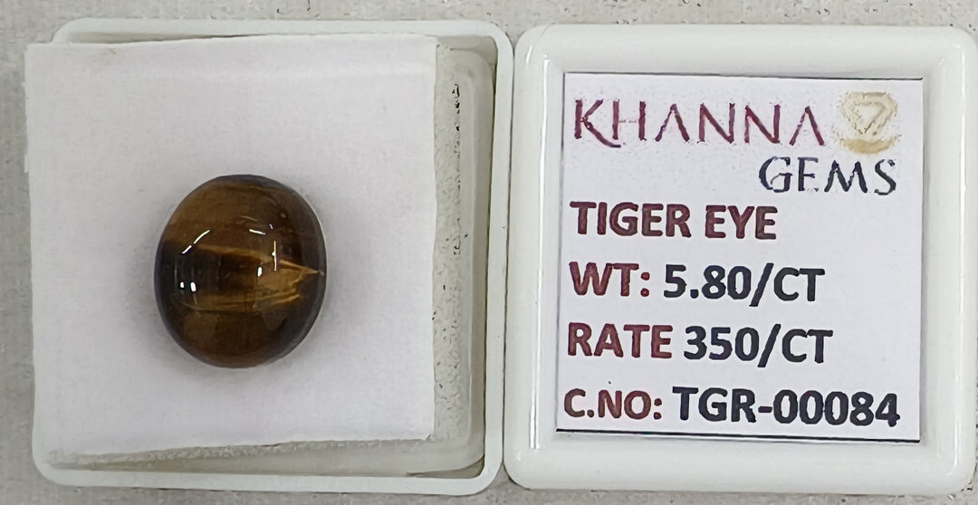 5.8/CT Tiger Eye with Govt. Lab Certificate-TGR00084