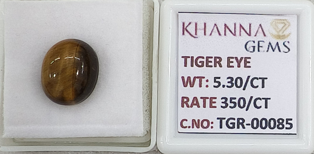 5.3/CT Tiger Eye with Govt. Lab Certificate-TGR00085