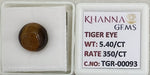 Load image into Gallery viewer, 5.4/CT Tiger Eye with Govt. Lab Certificate-TGR00093