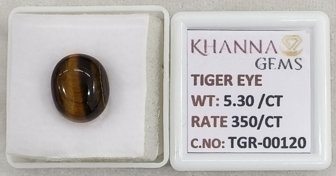 5.3/CT Tiger Eye with Govt. Lab Certificate-TGR00120