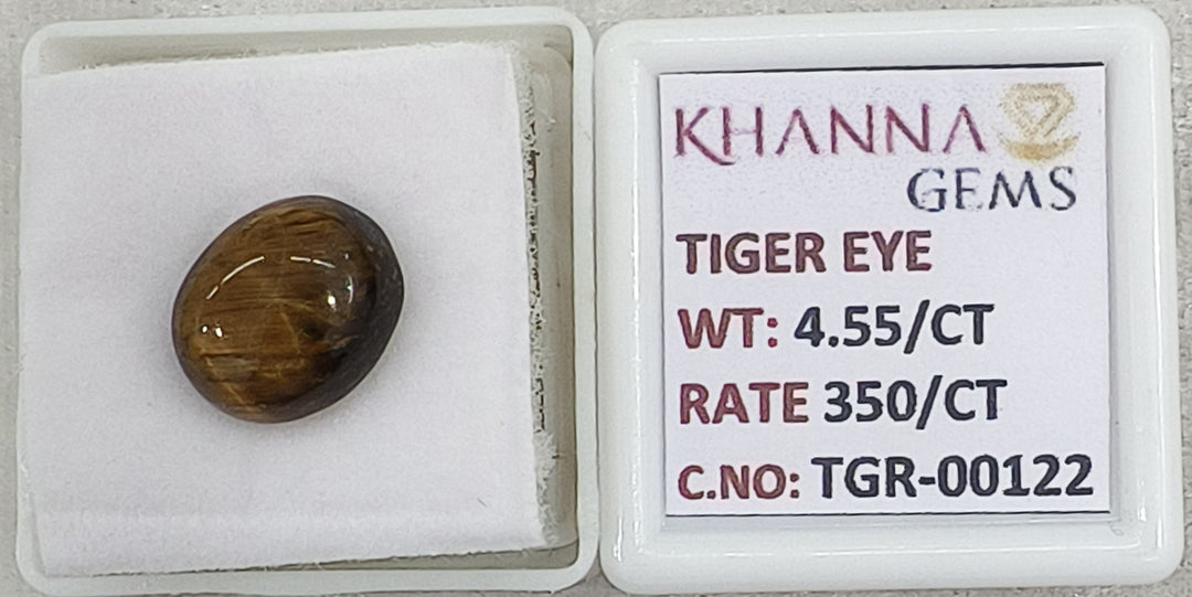 4.55/CT Tiger Eye with Govt. Lab Certificate-TGR00122