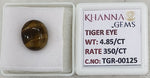 Load image into Gallery viewer, 4.85/CT Tiger Eye with Govt. Lab Certificate-TGR00125