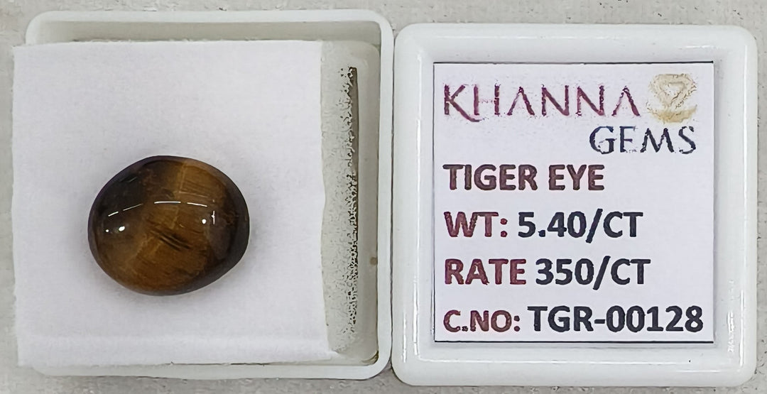 5.4/CT Tiger Eye with Govt. Lab Certificate-TGR00128