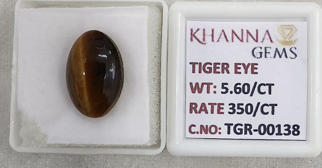 5.6/CT Tiger Eye with Govt. Lab Certificate-TGR00138
