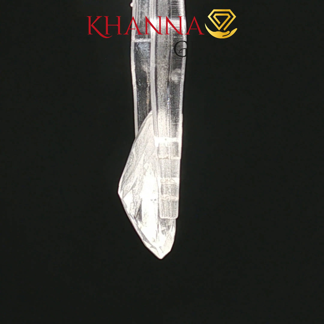 5.12/CT Natural White Sapphire with Govt Lab Certificate-111445