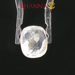 Load image into Gallery viewer, 8.58/CT Natural White Sapphire with Govt Lab Certificate-134893