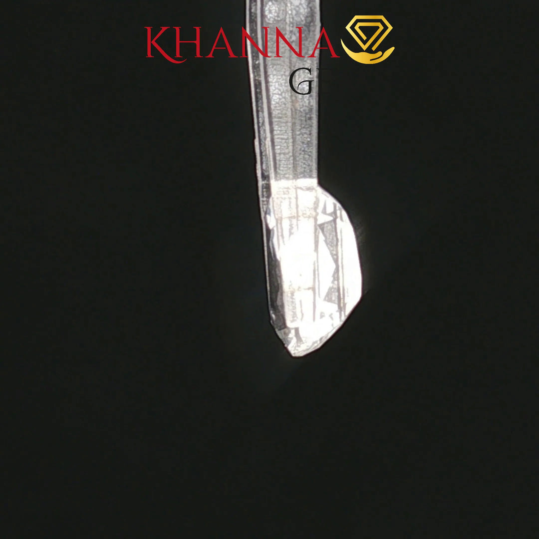3.13/CT Natural White Sapphire with Govt Lab Certificate-8144D32833