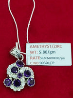 Load image into Gallery viewer, 5.88/GM AMETHYST/ZIRCON (1650)