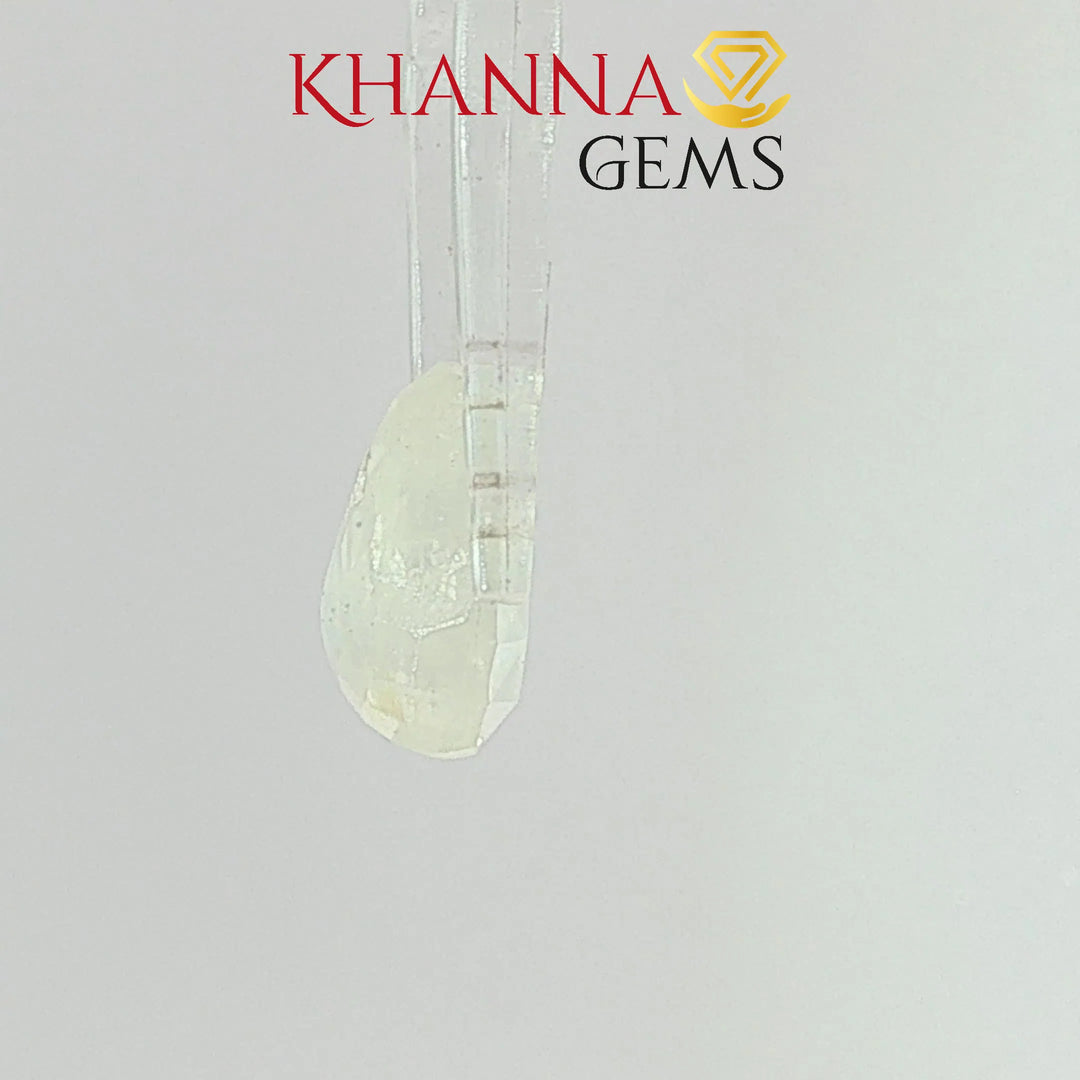 5.82/CT Natural Yellow Sapphire With Govt Lab Certificate-8518D35055