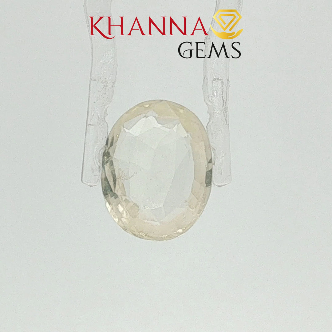 4.91/CT  Natural Yellow Sapphire With Govt Lab Certificate-8467D34709