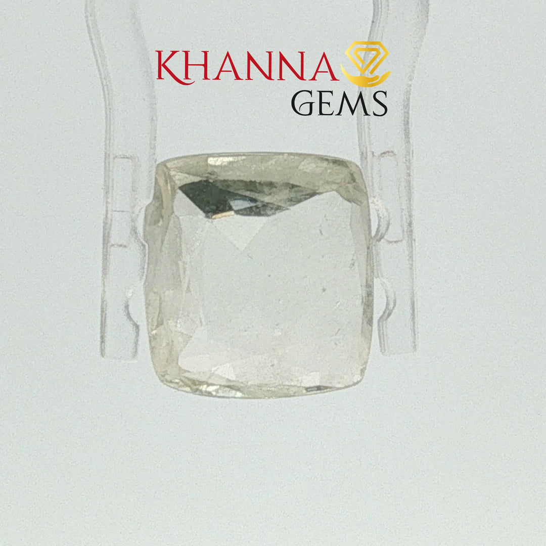 4.89/CT Natural Yellow Sapphire With Govt Lab Certificate-12927D53211