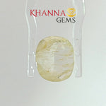 Load image into Gallery viewer, 4.02/CT Natural Yellow Sapphire With Govt Lab Certificate-12927D53209
