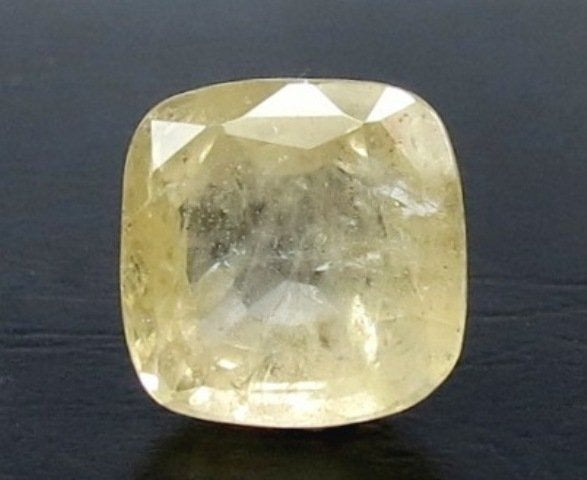 5.82/CT Natural Yellow Sapphire With Govt Lab Certificate (16650)
