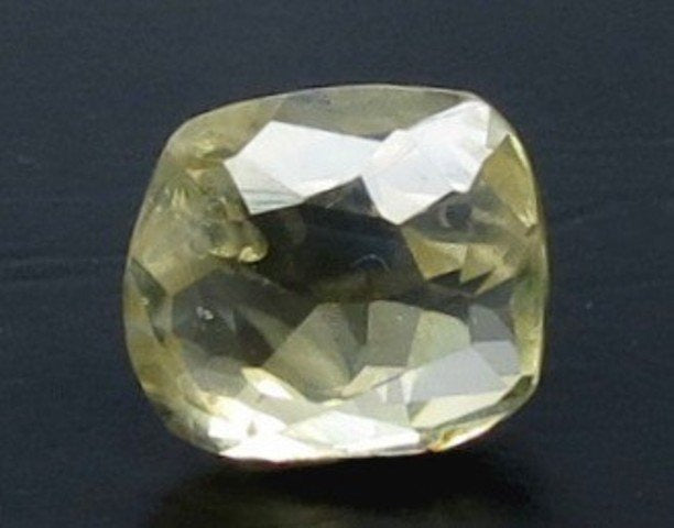 2.77/CT Natural Yellow Sapphire With Govt Lab Certificate (34410)