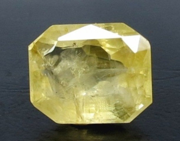 8.51/CT Natural Yellow Sapphire With Govt Lab Certificate (23310)