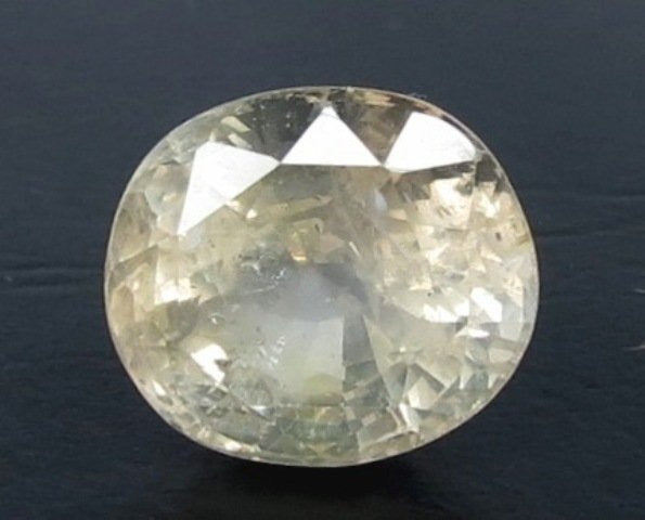 6.31/CT Natural Yellow Sapphire With Govt Lab Certificate (34410)
