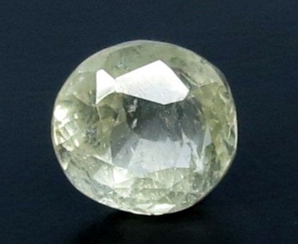 6.56/CT Natural Yellow Sapphire With Govt Lab Certificate (16650)