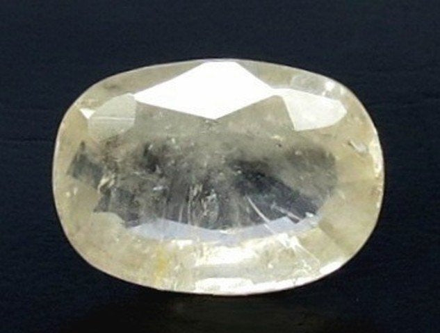 5.50/CT Natural Yellow Sapphire With Govt Lab Certificate (12210)