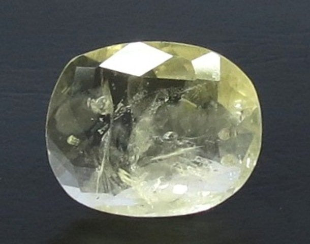 3.68/CT Natural Yellow Sapphire With Govt Lab Certificate (16650)
