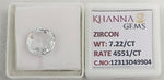 Load image into Gallery viewer, 7.22/CT Natural Zircon with Govt. Lab certificate-12313D49904