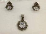 Load image into Gallery viewer, 9.80/GM ZIRCON 3PCS PENDANT SET  (525)