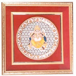 Load image into Gallery viewer, Divine Ganpati Bappa Spiritual Framed Art