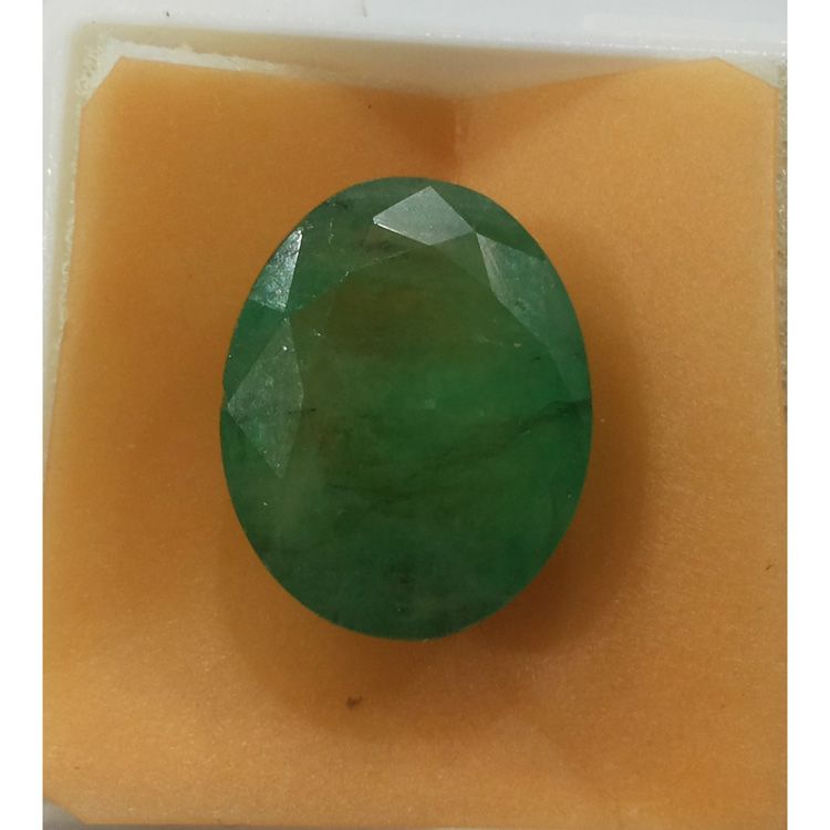 9.25/CT Natural Panna Stone with Govt. Lab Certificate (8991)
