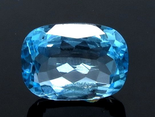11.35 Ratti Blue Topaz with Govt Lab Certificate-(1665)