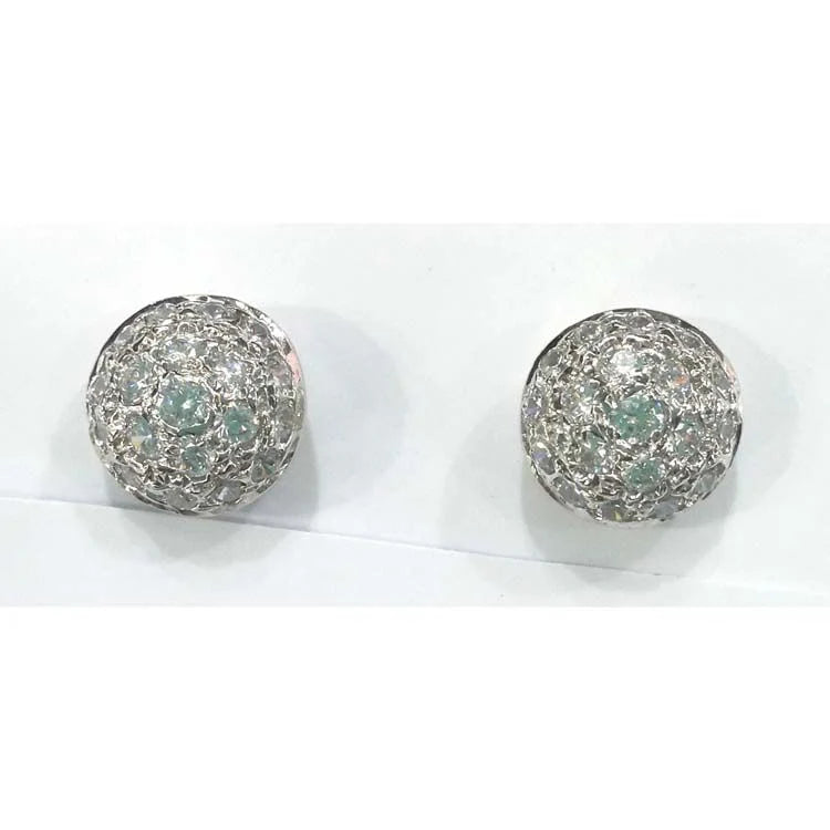 Silver Earring Zircon -E212-2700