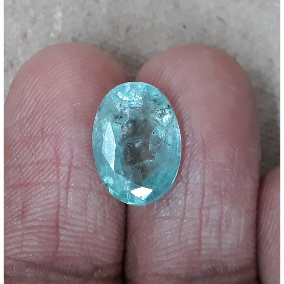 4.73 Ratti NATURAL Panna Stone with Govt Lab Certificate (8100)