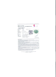 3.84 Ratti Natural Panna Stone with Govt. Lab Certificate (3100)