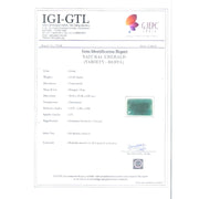 14.64 Ratti Natural Panna Stone with Govt. Lab Certificate (4551)