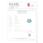 3.37 Ratti Natural Panna Stone with Govt. Lab Certificate (23310)