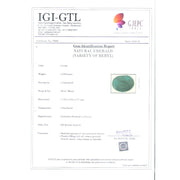 4.47 Ratti Natural Panna Stone with Govt. Lab Certificate  (3100)