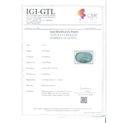 4.39/CT Natural Panna Stone with Govt. Lab Certificate (4551)
