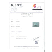 4.66 Ratti Natural Panna Stone with Govt. Lab Certificate (8100)