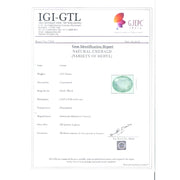 4.31/CT Natural Colombian Emerald Stone with Govt. Lab Certified (12210)