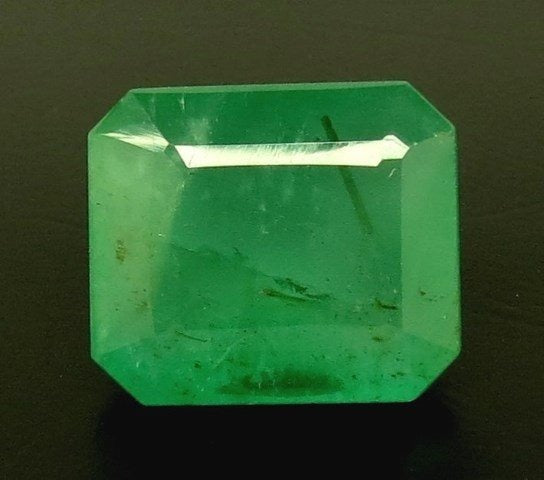 8.11/CT Natural Panna Stone with Govt. Lab Certificate-12210