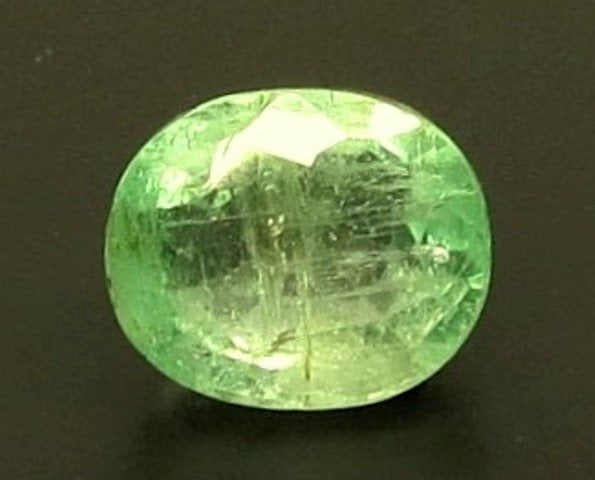 2.22/CT Natural Panna Stone with Govt. Lab Certificate-8991