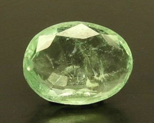 2.08/CT Natural Panna Stone with Govt. Lab Certificate-12210