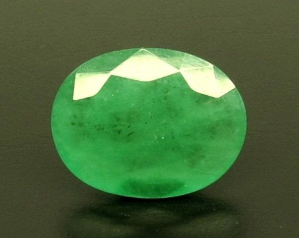 8.52/CT Natural Panna Stone with Govt. Lab Certificate-8991