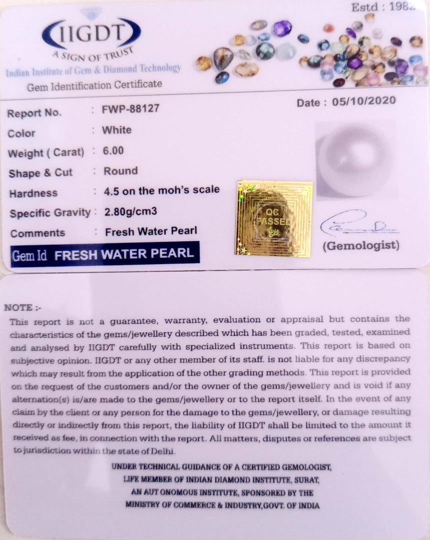 6.66 Ratti Fresh Water Pearl (277)