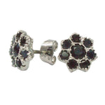 Load image into Gallery viewer, Silver Earring SAPPHIRE - ST04