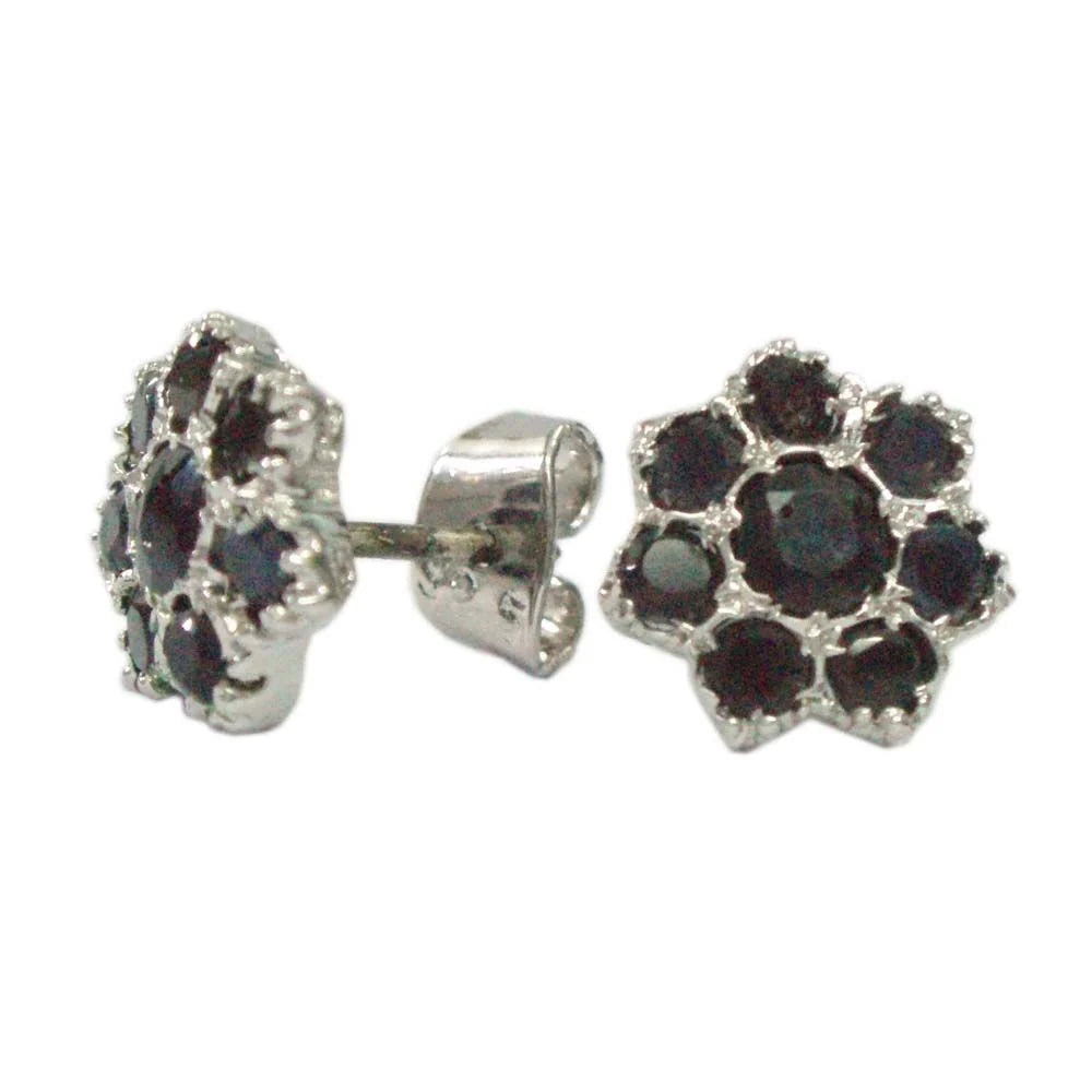 Silver Earring SAPPHIRE - ST04