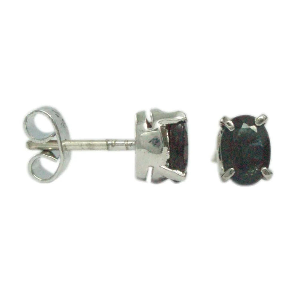 Silver Earring ONYX - ST05