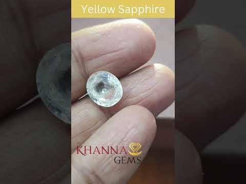 4.97 Ratti Pukhraj Stone with Govt Lab Certificate-(YELSA9V)